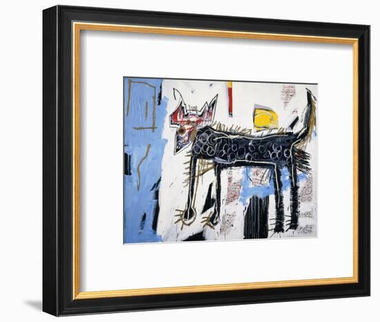 Part Wolf-Jean-Michel Basquiat-Framed Giclee Print