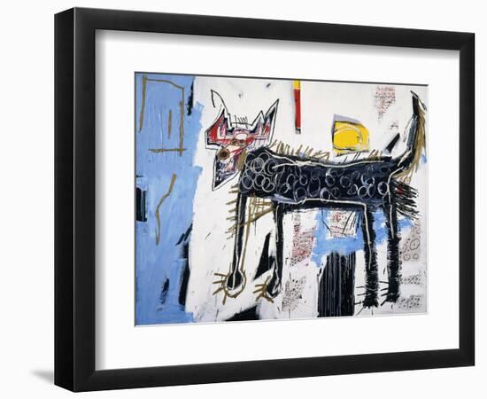 Part Wolf-Jean-Michel Basquiat-Framed Giclee Print