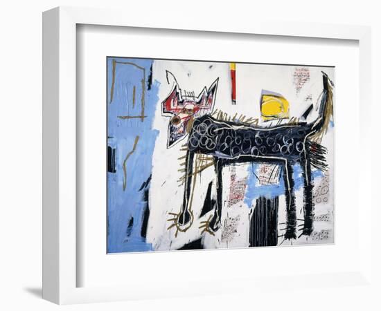 Part Wolf-Jean-Michel Basquiat-Framed Giclee Print