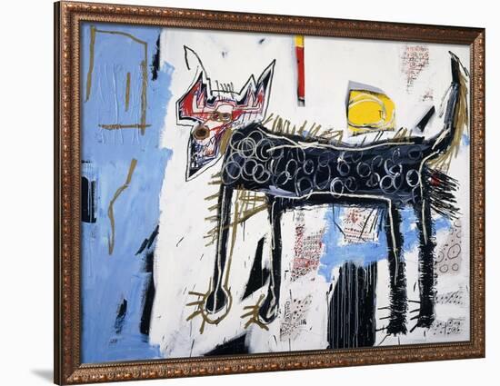 Part Wolf-Jean-Michel Basquiat-Framed Giclee Print