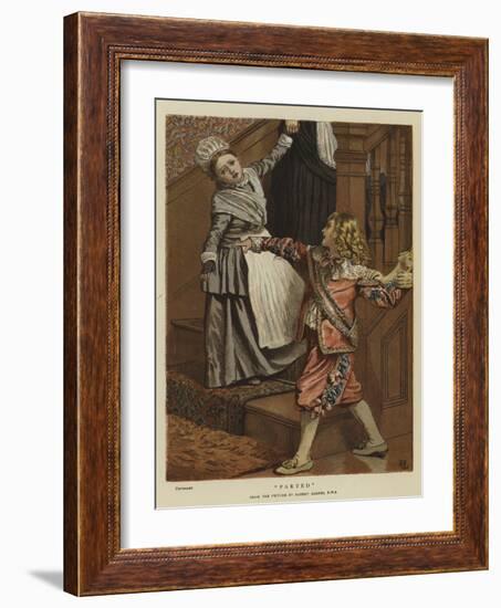 Parted-Robert Barnes-Framed Giclee Print