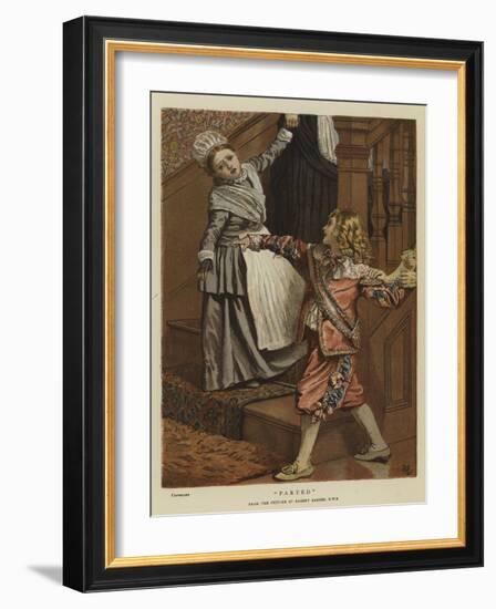 Parted-Robert Barnes-Framed Giclee Print