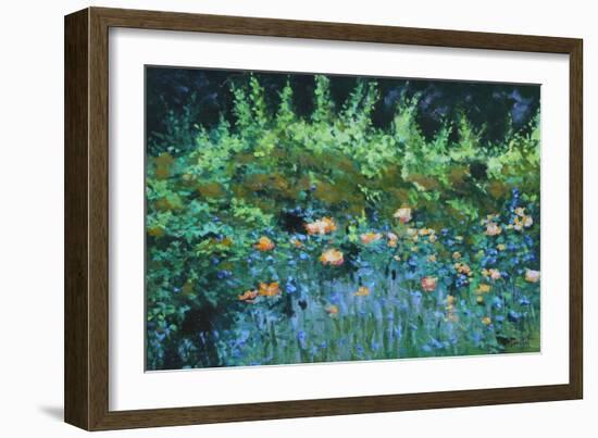 Parterre de fleurs, 2003-Michel Bultet-Framed Giclee Print