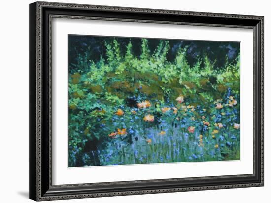 Parterre de fleurs, 2003-Michel Bultet-Framed Giclee Print