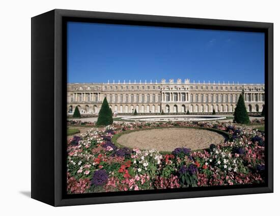 Parterre Du Midi and the Chateau of Versailles, Unesco World Heritage Site, Ile De France, France-Guy Thouvenin-Framed Premier Image Canvas
