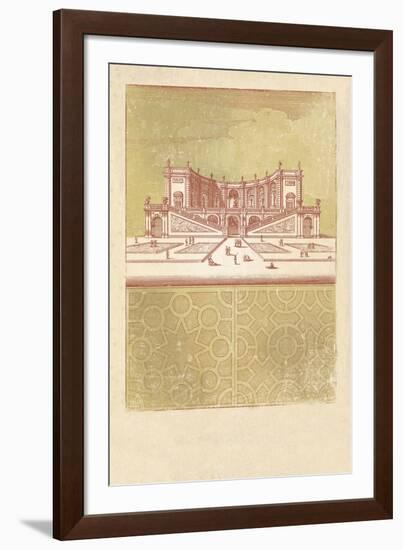 Parterre I - Terra-A^ Poiteau-Framed Giclee Print