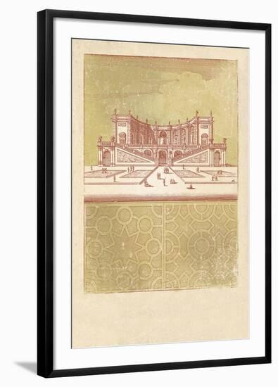 Parterre I - Terra-A^ Poiteau-Framed Giclee Print