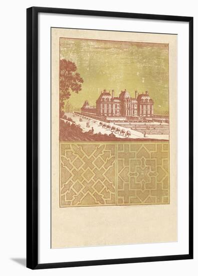 Parterre II - Terra-A^ Poiteau-Framed Giclee Print