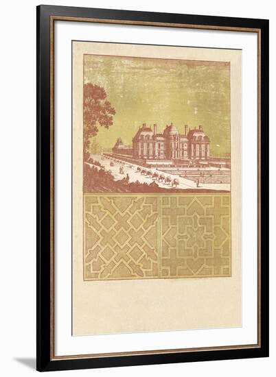 Parterre II - Terra-A^ Poiteau-Framed Giclee Print