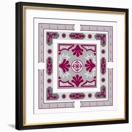 Parterre II-Max Carter-Framed Art Print