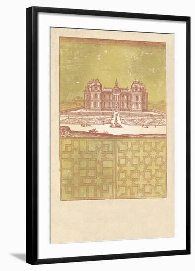 Parterre III - Terra-A^ Poiteau-Framed Giclee Print