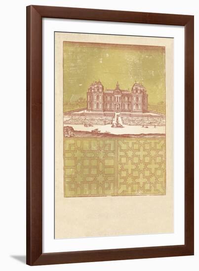 Parterre III - Terra-A^ Poiteau-Framed Giclee Print