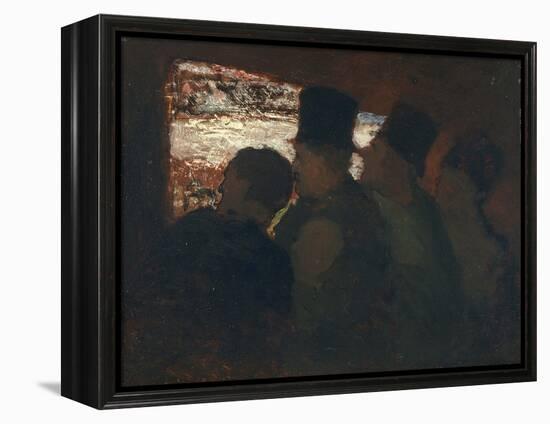 Parterre (Theater Audienc), C. 1858-Honoré Daumier-Framed Premier Image Canvas