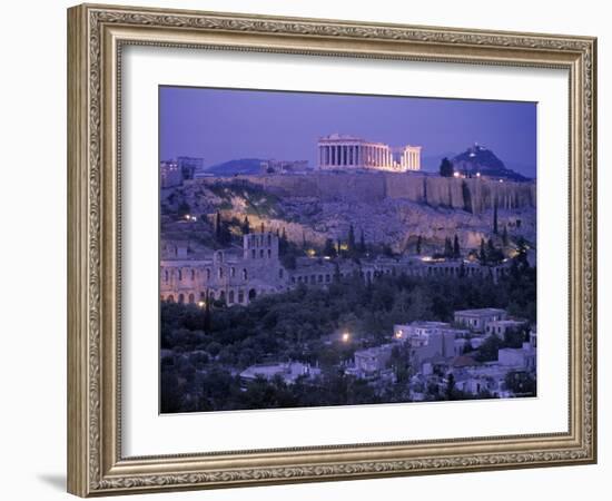 Parthenon, Acropolis, Athens, Greece-Peter Adams-Framed Photographic Print