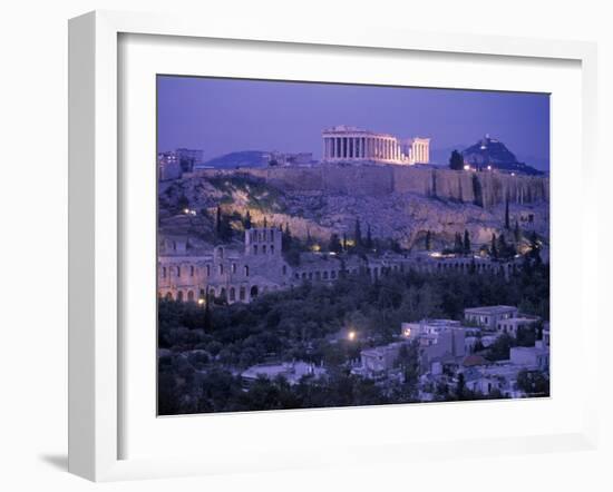 Parthenon, Acropolis, Athens, Greece-Peter Adams-Framed Photographic Print