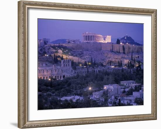 Parthenon, Acropolis, Athens, Greece-Peter Adams-Framed Photographic Print