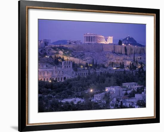 Parthenon, Acropolis, Athens, Greece-Peter Adams-Framed Photographic Print