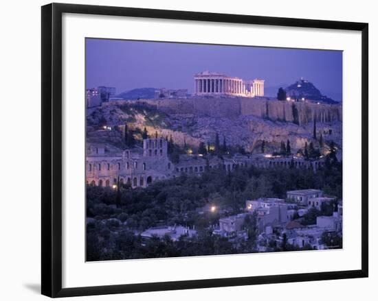 Parthenon, Acropolis, Athens, Greece-Peter Adams-Framed Photographic Print