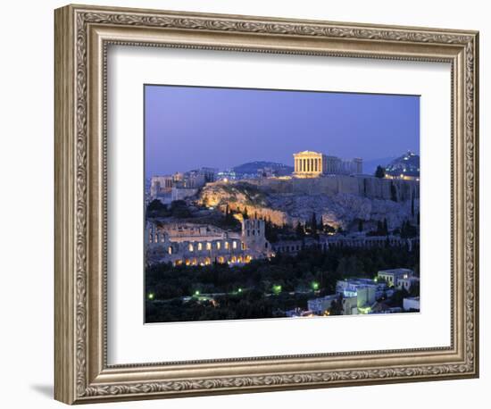 Parthenon, Acropolis, Athens, Greece-Walter Bibikow-Framed Photographic Print