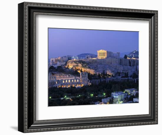 Parthenon, Acropolis, Athens, Greece-Walter Bibikow-Framed Photographic Print