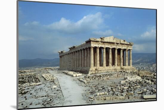Parthenon, Acropolis of Athens-null-Mounted Photographic Print