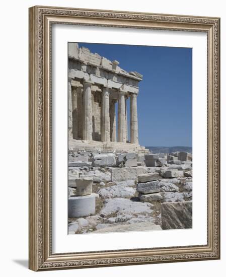 Parthenon, Acropolis, UNESCO World Heritage Site, Athens, Greece, Europe-Angelo Cavalli-Framed Photographic Print