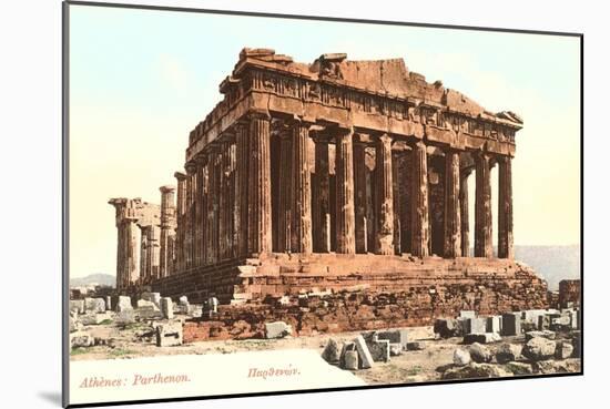 Parthenon, Acropolis-null-Mounted Art Print