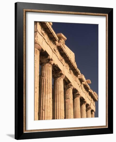 Parthenon, Athens, Greece-Walter Bibikow-Framed Photographic Print