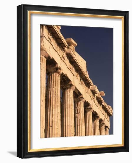 Parthenon, Athens, Greece-Walter Bibikow-Framed Photographic Print