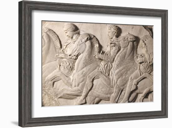 Parthenon Frieze, Detail-null-Framed Art Print