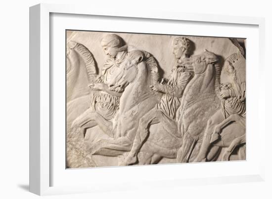 Parthenon Frieze, Detail-null-Framed Art Print