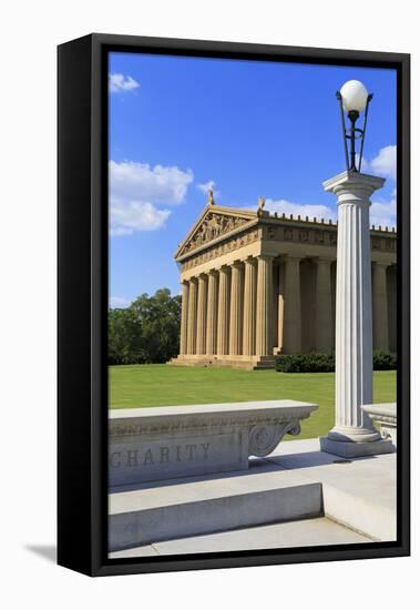 Parthenon in Centennial Park, Nashville, Tennessee, United States of America, North America-Richard Cummins-Framed Premier Image Canvas