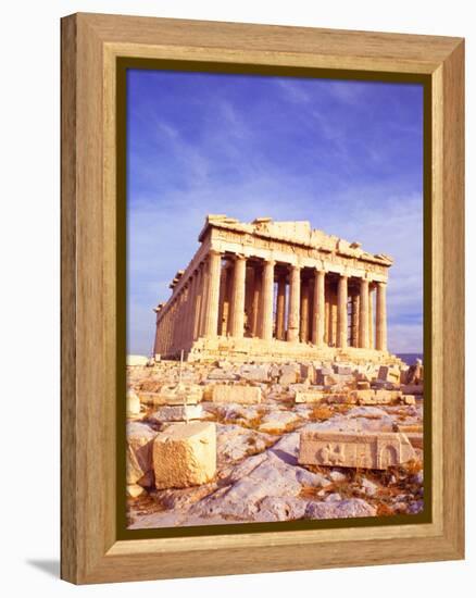 Parthenon on Acropolis, Athens, Greece-Bill Bachmann-Framed Premier Image Canvas
