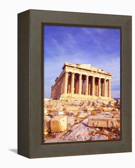 Parthenon on Acropolis, Athens, Greece-Bill Bachmann-Framed Premier Image Canvas