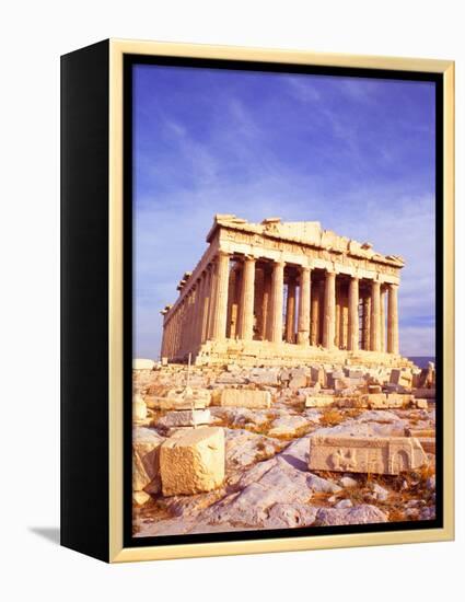 Parthenon on Acropolis, Athens, Greece-Bill Bachmann-Framed Premier Image Canvas