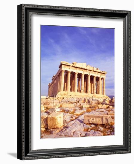 Parthenon on Acropolis, Athens, Greece-Bill Bachmann-Framed Photographic Print