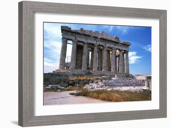 Parthenon on the Acropolis, Athens, 5th Century Bc-null-Framed Photographic Print