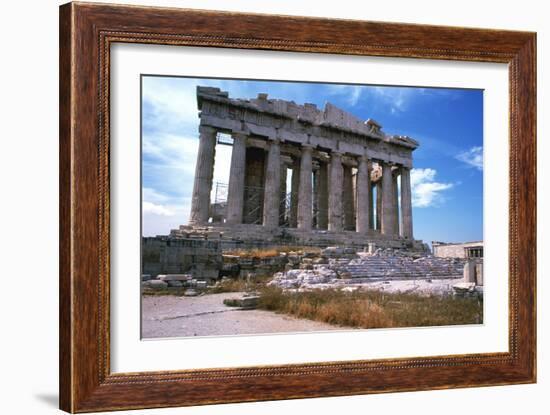 Parthenon on the Acropolis, Athens, 5th Century Bc-null-Framed Photographic Print