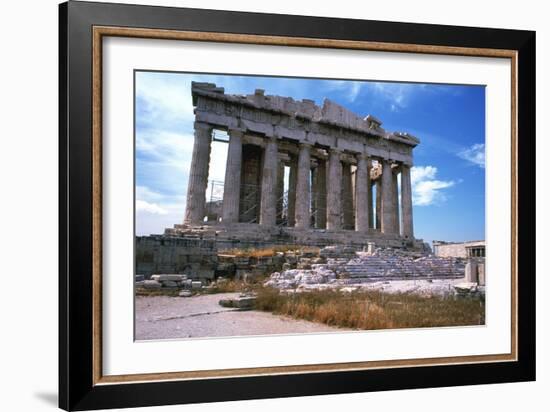 Parthenon on the Acropolis, Athens, 5th Century Bc-null-Framed Photographic Print