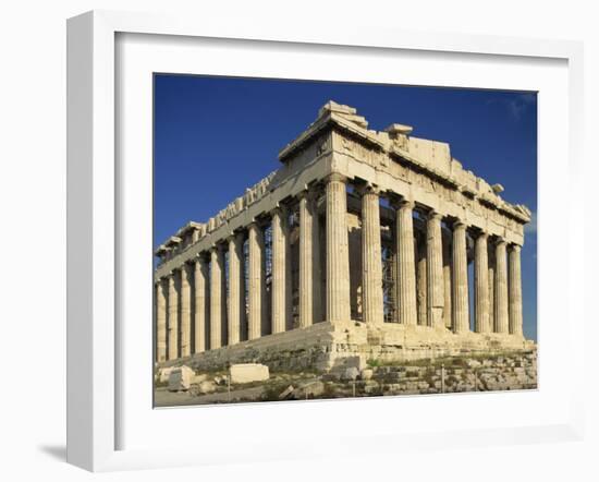 Parthenon, the Acropolis, UNESCO World Heritage Site, Athens, Greece, Europe-Simanor Eitan-Framed Photographic Print