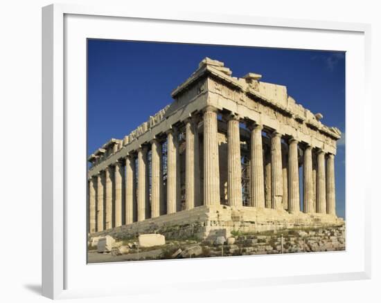 Parthenon, the Acropolis, UNESCO World Heritage Site, Athens, Greece, Europe-Simanor Eitan-Framed Photographic Print