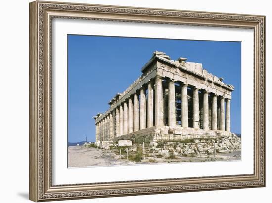 Parthenon-null-Framed Art Print