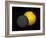 Partial Eclipse of the Sun-null-Framed Art Print