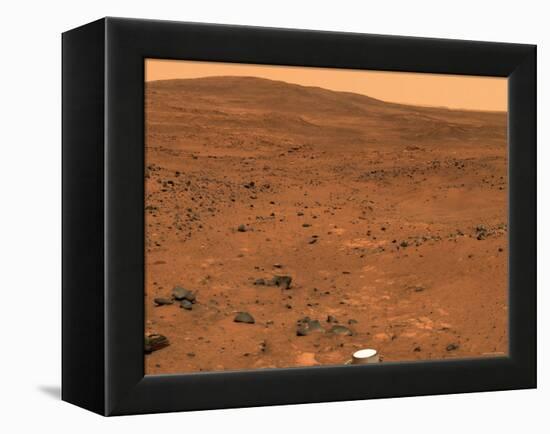 Partial Seminole Panorama of Mars-Stocktrek Images-Framed Premier Image Canvas