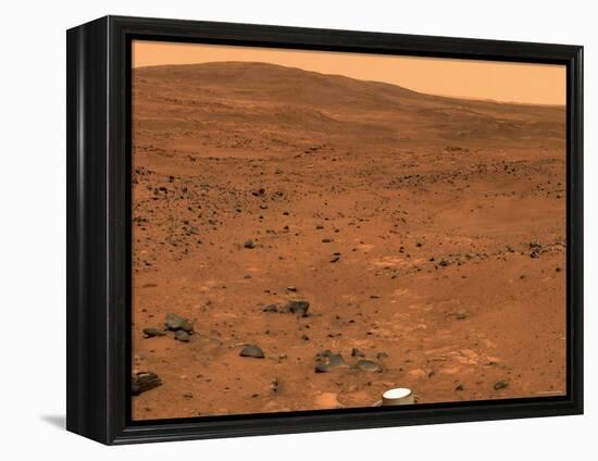 Partial Seminole Panorama of Mars-Stocktrek Images-Framed Premier Image Canvas