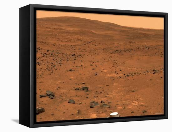 Partial Seminole Panorama of Mars-Stocktrek Images-Framed Premier Image Canvas