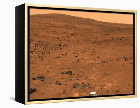 Partial Seminole Panorama of Mars-Stocktrek Images-Framed Premier Image Canvas