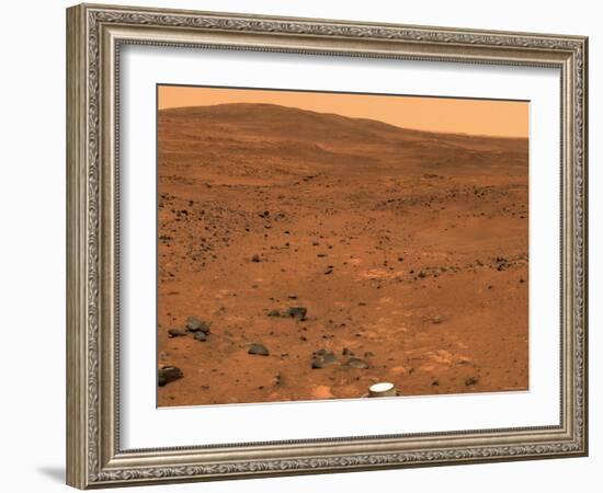 Partial Seminole Panorama of Mars-Stocktrek Images-Framed Photographic Print