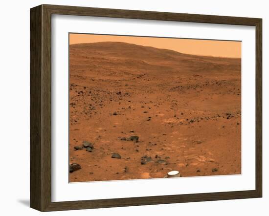 Partial Seminole Panorama of Mars-Stocktrek Images-Framed Photographic Print