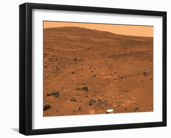 Partial Seminole Panorama of Mars-Stocktrek Images-Framed Photographic Print